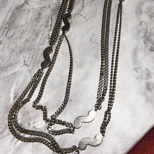 Vintage Monet S link Necklace